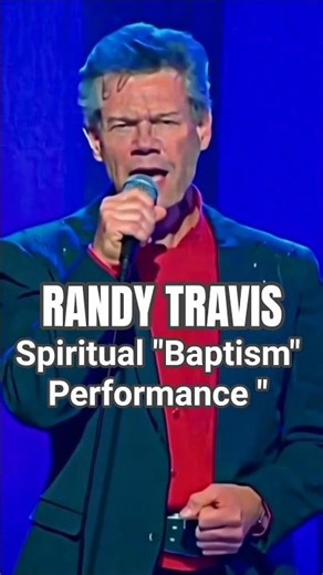 Randy Travis Spiritual "Baptism" Performance "LIVE! #malecountrysingers #countrymusic