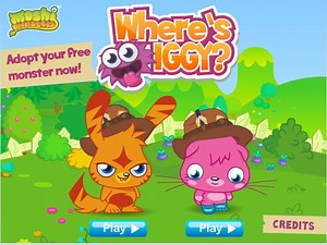 Moshi Monsters Where's Moshi Game