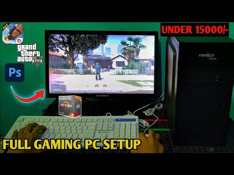 Best full gaming pc build under 15000 | Amd ryzen 3 3200G Full setup gaming pc build under 15k |