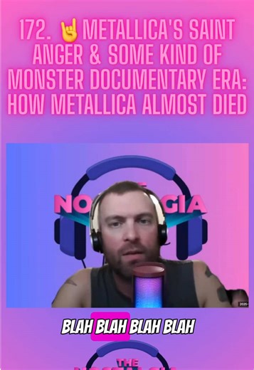 Happy #NostalgiaTestTuesday!!! The first of 2026 and we’re starting w/ 172. 🤘Metallica’s Saint Anger & Some Kind of Monster Documentary Era: How Metallica Almost Died Dan & Billy welcome back longtime friend & Nostalgia Test Podcast Allstar Jeremy Madson to put Metallica’s Saint Anger & Some Kind of Monster to the ultimate test—THE NOSTALGIA TEST! “I think we all went through that period where you tried to convince yourself that you liked [Saint Anger] before you eventually came to the point wh