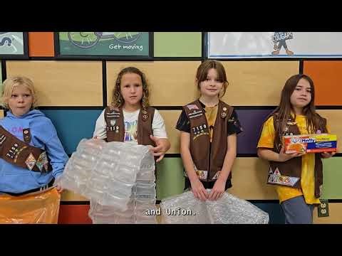 Girl Scout Troop 7159 - Hefty ReNew Recycling Program