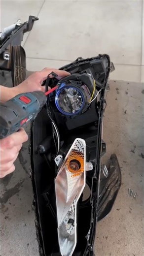 DIY Car Projector Headlight Upgrade-Quick & Easy Install 🚗💡