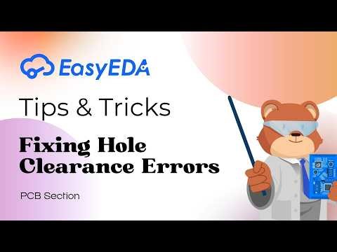 Quick Tips [PCB 102]: Fixing Hole Clearance Errors