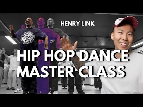 Master hiphop dance class with Henry Link breaking down 16 party grooves and musicality