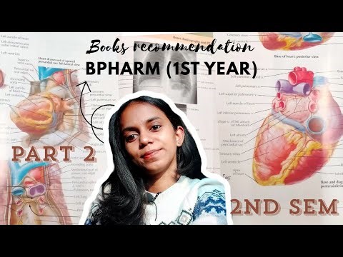 Wanna Ace your score? Try these 1st year books for B-pharma | part - 2