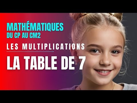 MATHS I MULTIPLICATIONS I La table de 7 I Apprendre en chantant