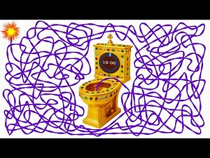 10 Minute Timer Bomb GOLD TOILET 🚽