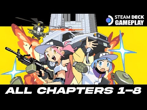 Nitro Express - Story Mode - Steam Deck Gameplay - All Chapters 1-8 - Full Game