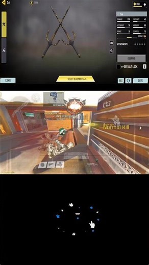 CODM Sai Melee is BROKEN! 😱🔥 #shorts #codm
