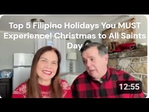 Top 5 Filipino Holidays You MUST Experience! Christmas to All Saints Day