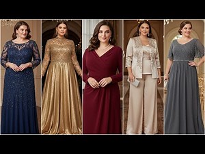 140 Eye-Catching Plus Size Mother of The Bride Dresses - Plus Size Mother of The Bride Outfits 2025