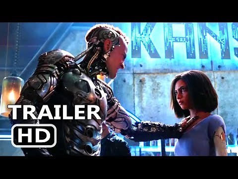 ALITA BATTLE ANGEL Official Trailer (2018) James Cameron Sci Fi Movie HD