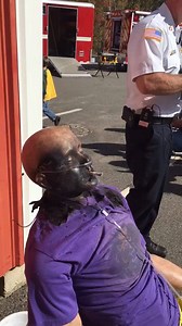 Fire department shows risks associated with smoking and oxygen. | Shore News Network