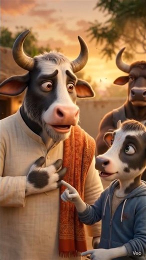 aishorts ox vs cow #3danimation #trendingshorts #ytshorts #viral