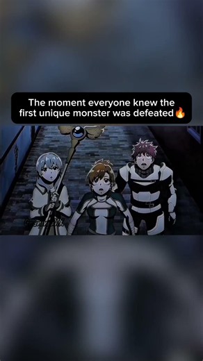 The moment everyone knew the first unique monster was defeated!! |. Shangri la Frontier.