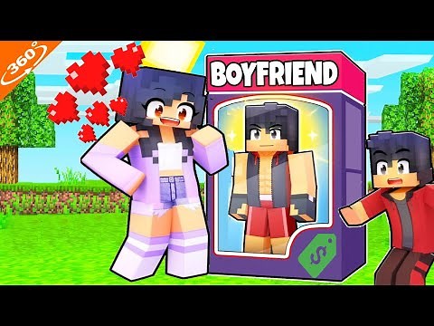 APHMAU CAN BUY a NEW BOYFRIEND 😍 in Minecraft 360°