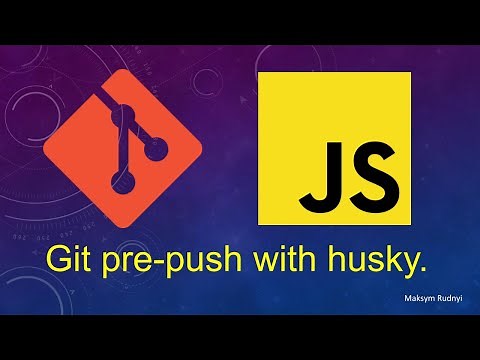 How to add GIT pre push and pre commit hooks with Husky.