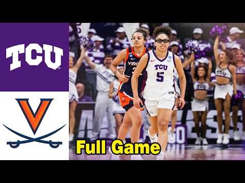 TCU vs Virginia Semifinals Full Game Highlights | Women's College Basketball 2026