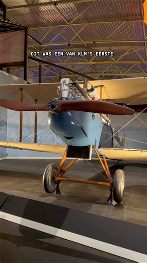 Dit was één van de eerste passagiersvliegtuigen van KLM! #aviodrome