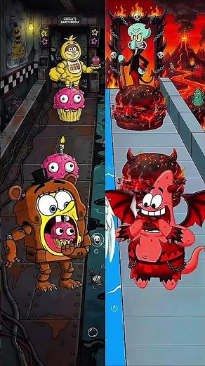 SpongeBob Vs Patrick 🔥 Fight Iq#roblox #challenge #shorts
