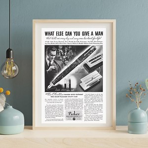 Vintage Parker Pen Ad: 1935 Advertisement (digital Download) - Etsy Canada