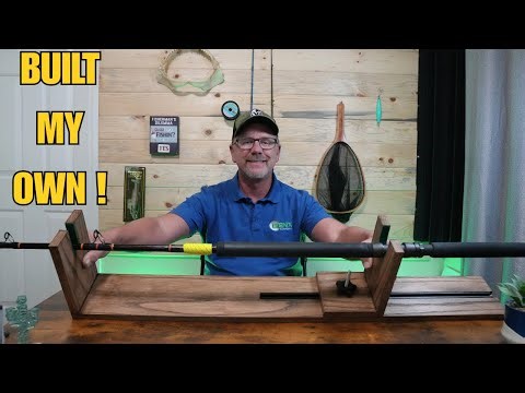 Fishing Rod Wrapping Stand: TIPS Throughout