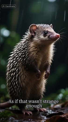 Lowland Streaked Tenrec Facts 🦔 The Singing Mammal | AnimalAI #animalai #wildlife #animalfacts