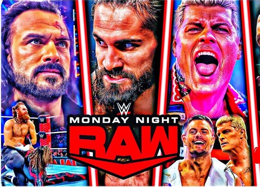 【WWE RAW 2月27日】德鲁&赛斯满分演讲！海曼带人围攻科迪！两大反派团体针锋相对！