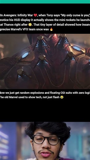 Now we just get random explosions and floating CGI suits with zeroThe old Marvel used to show tech,