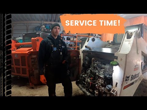 BOBCAT SKIDSTEER MAINTENANCE (KUBOTA ENGINE)