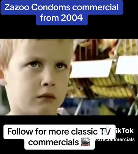Zazoo Condoms commercial from 2004. #tvadvert #tvcommercial #tv #memoriesbringback #nostalgia #classictv #blowthisup #uk #london #follow #funny #laugh #fun