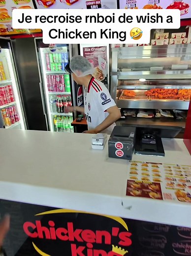 Je recroise rnboi de wish a Chicken King 🤣 @Rn_latino @CHICKEN’S KING
