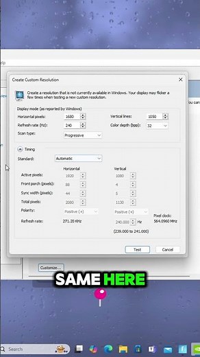 How to get custom resolution in fortnite ! #fortnite #customresolution #fortnitehacks 😭
