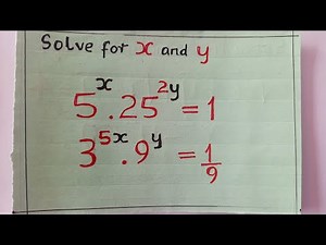 Indices Turns to Simultaneous Equations