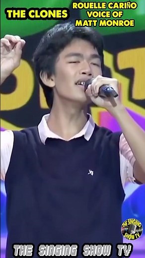 Rouelle Cariño - Voice of Matt Monroe | The Clones KaVoice of The Stars