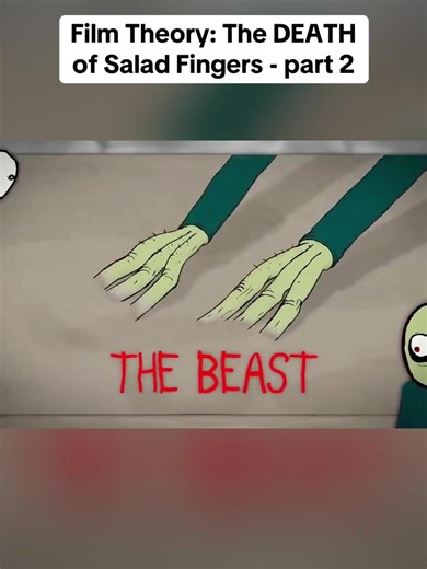 Film Theory: The DEATH of Salad Fingers - part 2 #fyp #usa🇺🇸 #viralvideo #film