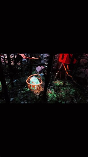 playing in forest in project dark v5