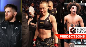 Bloody Elbow predictions for UFC Vegas 89 main card