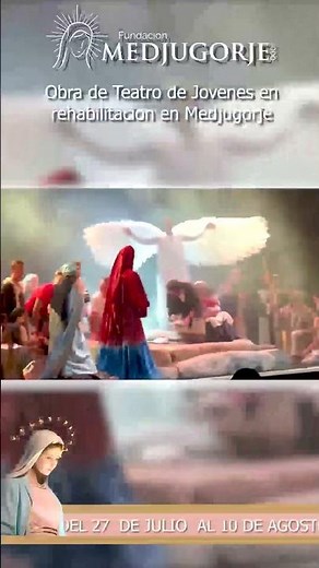 Obra de Teatro de Jóvenes en rehabilitación en Medjugorje