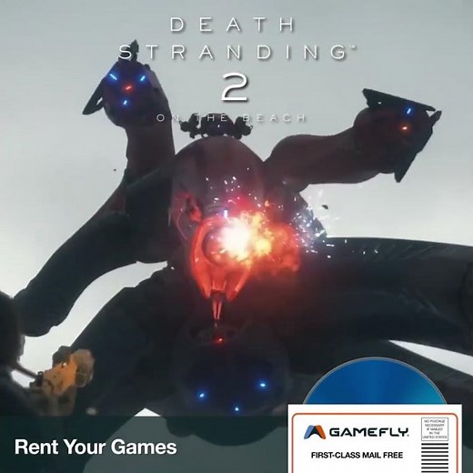 GameFly Video Game Rentals - Death Stranding 2: On The Beach - SQ TST - Rent Your Games
