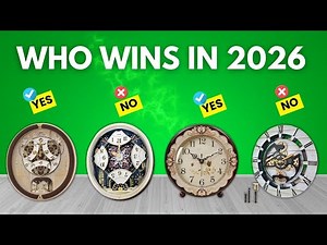 Top 5 Best Clocks for Living Room 2026 | Stylish & Silent Wall Clocks