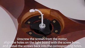 ARISKEEN 72 in. Indoor/Outdoor Black Ceiling Fans with Light, 3-Sycamore Wood Blades, with 6-Speed Remote for Living Room TS011