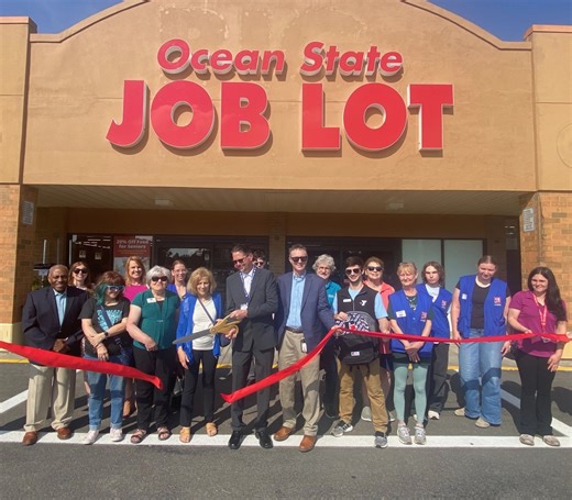 Ocean State Job Lots’ Grand Opening of store in former Big Lots in Clay