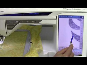 Husqvarna Viking Designer Diamond 79 Embroidery Zoom Options