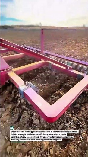 🔥 Case IH Farm Power Beast | Precision Field Master 🚜💨 #TractorPower #FarmingLife #AgriTech