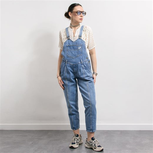 Vintage 80s GUESS Denim Overalls Georges Marciano USA Made S/M - Etsy Australia