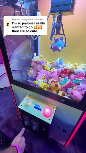 Fun Claw Machine Challenge at VidCon ft. Aphmau & Carli1028