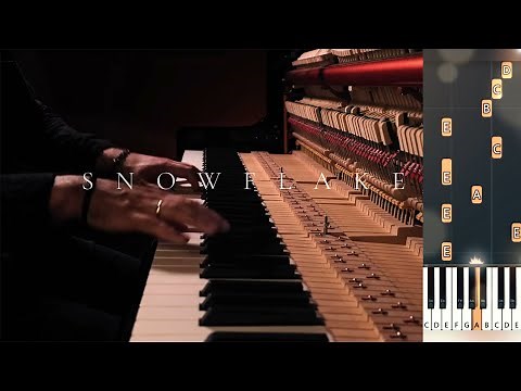 Snowflakes - Alexander Motovilov | Piano Tutorial | Piano Cover