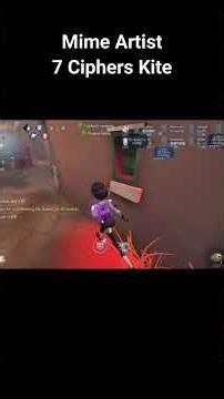 7 Ciphers kite as Mime Artist - #identityv