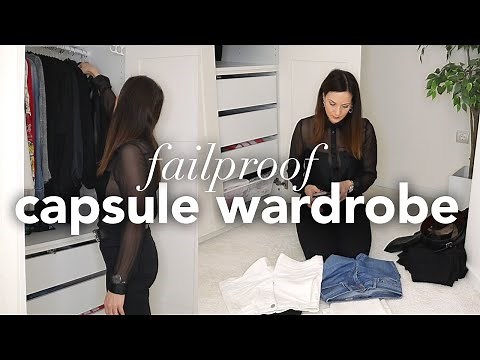 How To Build A PERFECT Capsule Wardrobe From Scratch *life-changing*